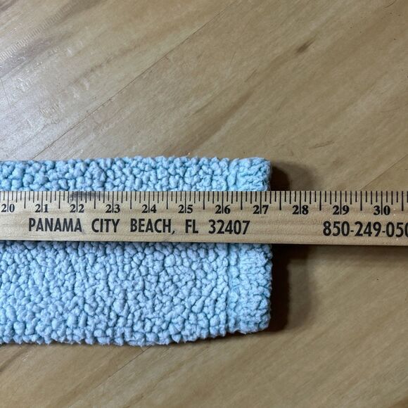 Disney Fleece Pullover Sweater Ohana Stitch Teal Women's Sz M (8-10) Super Soft - Picture 7 of 9